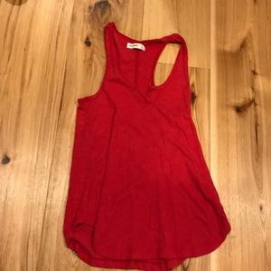 Red Abercrombie Tank Top